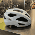 Capacete Abus Macator Branco Brilhante