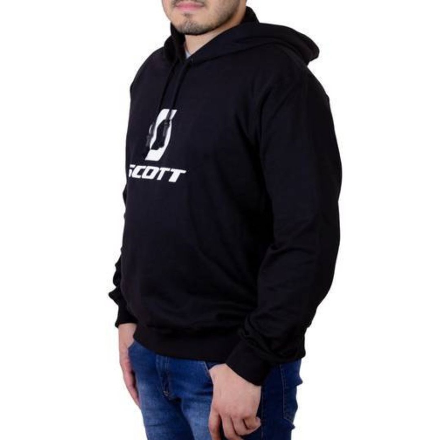 Moletom Scott Icon Casual Masculino Preto