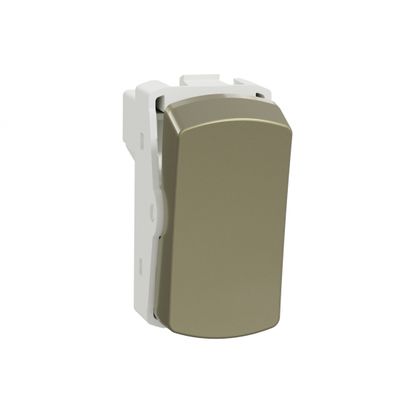 MILUZ MOD INTERRUPTOR BIP 10A DOURADA S3B72043