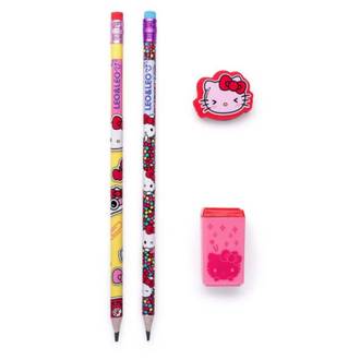 KIT LAPIS HELLO KITTY 4 PCS - 71622 - UN - LEO E LEO