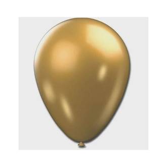 BALAO 9 CINTILANTE C/25  - DOURADO - UN - SAO ROQUE