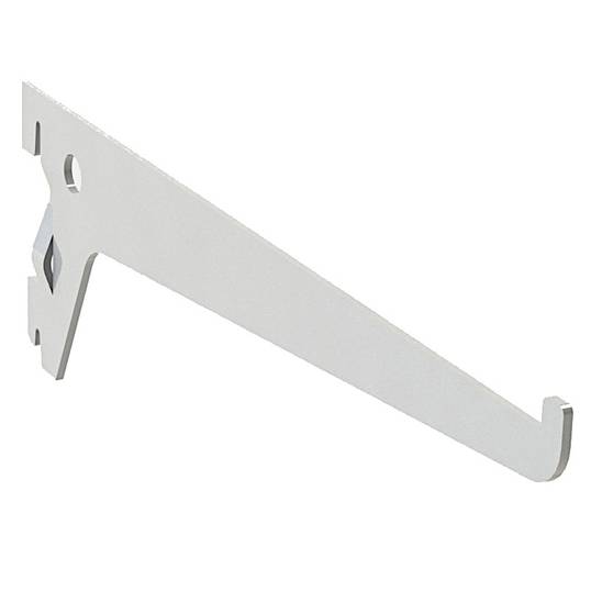 SUPORTE SIMPLES MULTIVISÃO EM AÇO 30 CM BRANCO