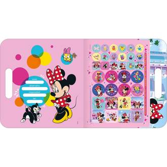 ALBUM COLORIR MALETA MINNIE - 304565 - UN - TILIBRA