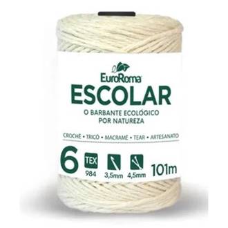 BARBANTE Nº 6 100G - 101M 180.6 - CRU - UN - EUROFIOS