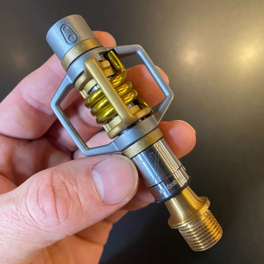Pedal Crank Brothers Original Egg Beater 11 Gold