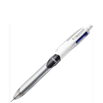 CANETA ESFEROGRAFICA RETRATIL 4 CORES + LAPISEIRA + LAMINA 0,7MM   - CX 12 - BIC