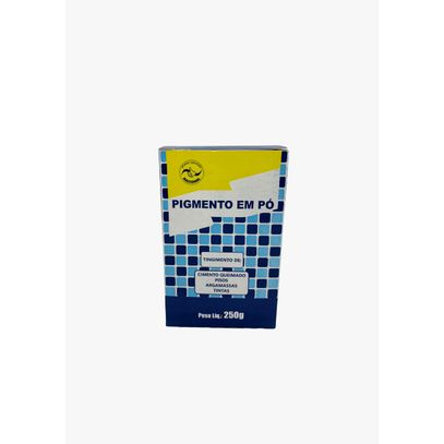 PIGMENTO EM PO NACIONAL 250g PRETO