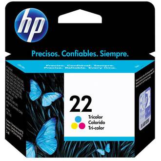 CARTUCHO DE TINTA 22 COLORIDO C9352AB - UN - HP