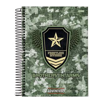 CADERNO UNIV CAPA DURA 15X1 240FLS - ADVENTURE - PCT 2 - JANDAIA