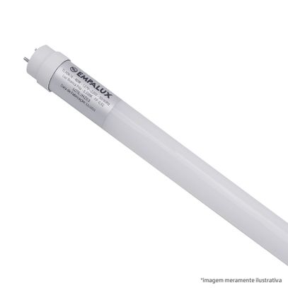 LAMP LED TUB VIDRO 08W T8 870lm 6400 EMPALUX