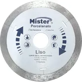 DISCO DIAMANTADO PORC MISTER 110mm EXTRA FINO LISO