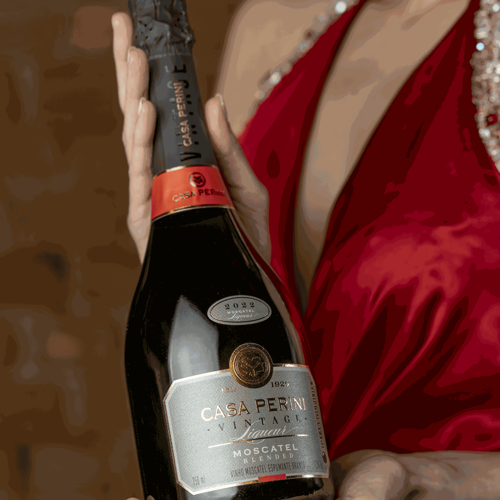 ESPUMANTE LIQUEUR MOSCATEL (750ML) - CASA PERINI VINTAGE