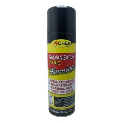 GALVANIZADOR A FRIO SPRAY ALUMINIO 300ml ALLCHEM