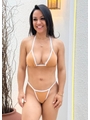 BIQUÍNI CORTININHA CALCINHA FIO NUDE COLEÇÃO BRONZE - 1