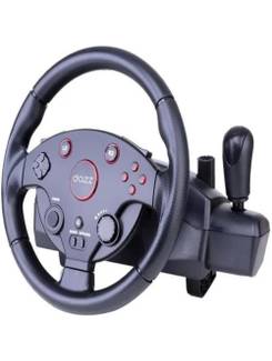 VOLANTE FORCE DRIVING PARA PS4/PS3/PC/XBOX - PRETO - UN - DAZZ