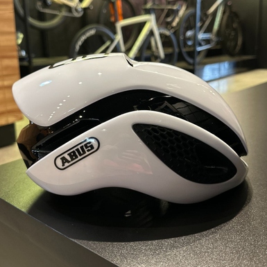 Capacete Abus GameChanger Branco Brilhante
