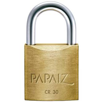 CADEADO LATAO MACICO CR- 30 - C/2 CHAVES - UN - PAPAIZ