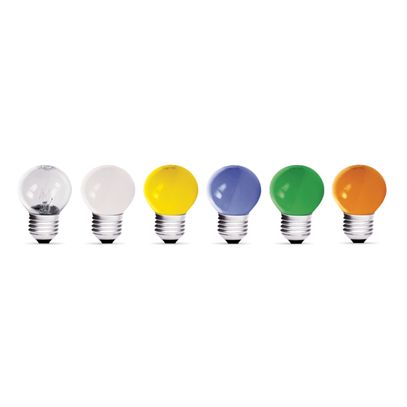 LAMP BOLINHA 220x15 AMARELA EMPALUX ID