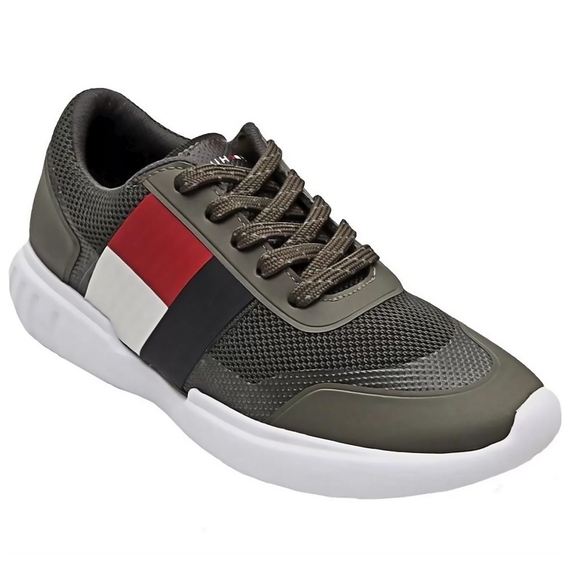 TÊNIS MASCULINO TATE 9C VERDE TOMMY HILFIGER