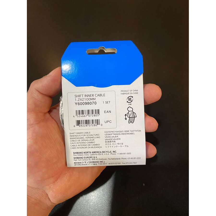Cabo de Aço Shimano Original Para Câmbio 