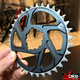 Coroa Sram Original X-Sync 2 Eagle Boost 3MM Direct Mount Preta e Cinza - 2