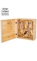 Kit Riedel Winewings com Saca-rolhas Koala em Caixa de Madeira
