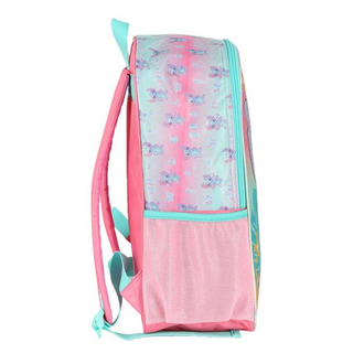 MOCHILA COSTAS STITCH IS42381SC - INFANTIL - ROSA - UN - LUXCEL