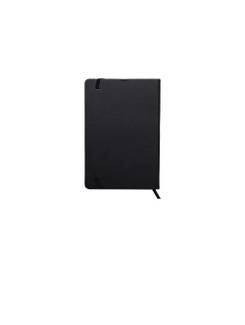 CADERNO DE ANOTAÇÃO A5 C/PAUTA 96FL - PRETO - UN - YINS