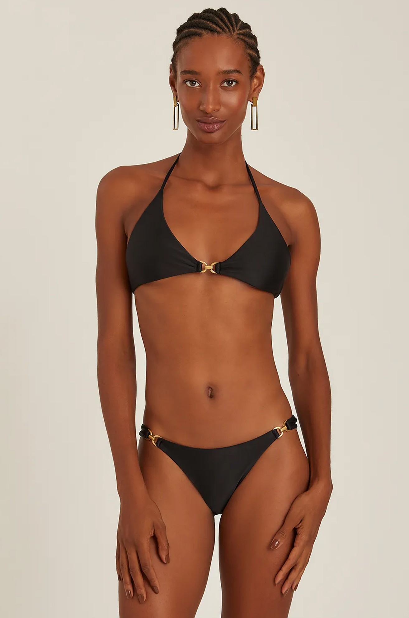 CALÇA LATERAL DETALHE PRETO
