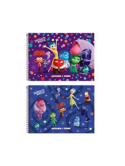 CADERNO DESENHO CAPA DURA 80FLS - ESPIRAL - DIVERTIDA MENTE - UN - FORONI