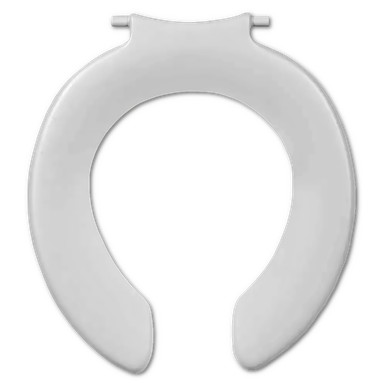 ASSENTO SANITÁRIO ANATÔMICO MICO OVAL COM ABERTURA FRONTAL ASTRA TPU BR1