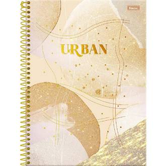 CADERNO COLEGIAL CAPA DURA 10X 160FLS - URBAN - PCT 4 - FORONI