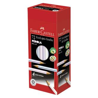 LAPIS PRETO N2 MAX PEROLA CORES SORTIDAS - SM/1210PER - CX 72 - FABER