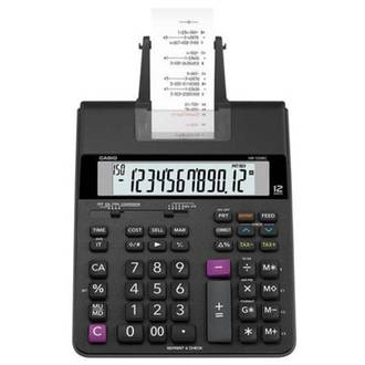 CALCULADORA MESA C/BOB 12 DIG HR150RC - PRETO - UN - CASIO
