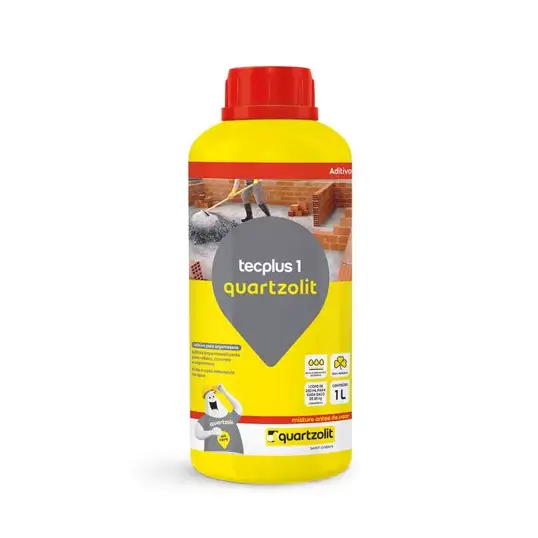 TECPLUS 1 QUARTZOLIT ADITIVO PARA ARGAMASSAS 1.0L