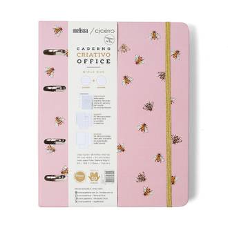 CADERNO ARGOLADO MELISSA A5 / COLMEIA 7059 - UN - CICERO