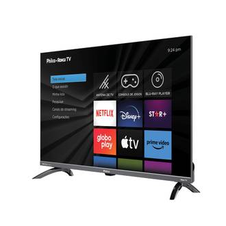 SMART TV LED 32 HD ROKU PTV32K34RKGB - PRETO - UN - PHILCO