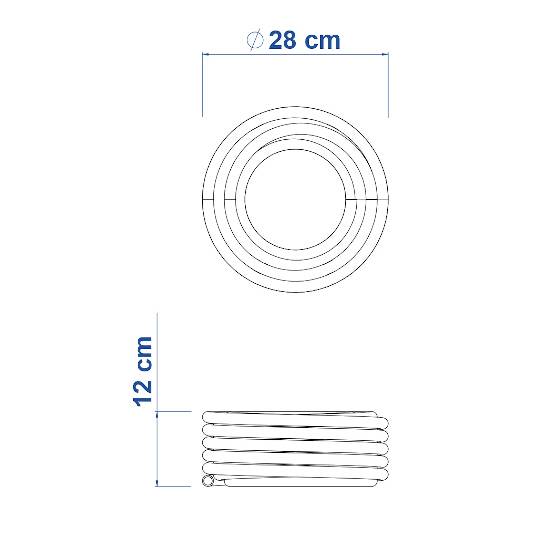 MANGUEIRA DE JARDIM TRAMONTINA COM ENGATES ROLO 15 M 79212 - LAR.S.FLEX