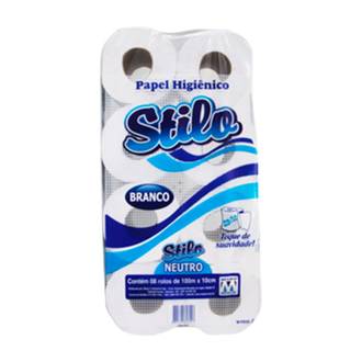 PAPEL HIGIENICO STILO C/8 300M - NEUTRO - UN - MEYORS