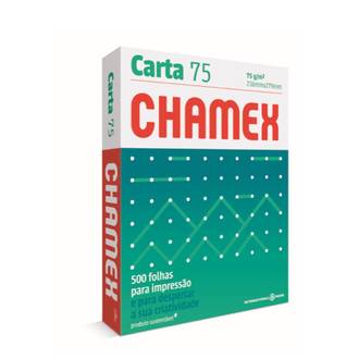 PAPEL CHAMEX 75G 500FLS - CARTA - CX 10 - CHAMEX
