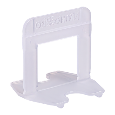 BASE NIVELA PISO FLEX MOLDIMPLAS TRANSPARENTE - PACOTE COM 500 UNIDADES 1.0 MM