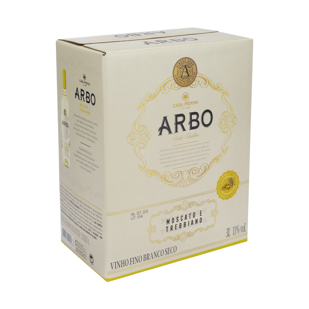 VINHO BRANCO SECO MOSCATO (3LT)-ARBO
