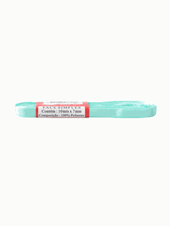 FITA CETIM Nº 1 7MMX10M  - AZUL BEBE - UN - KIT