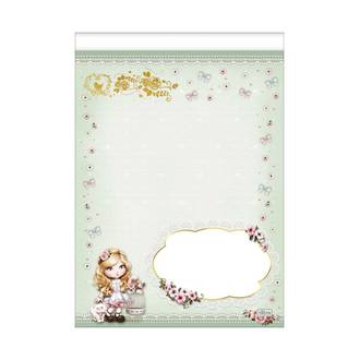 CADERNO COLADO PAPEL CARTA 50FLS - 395421 - JOLIE - UN - TILIBRA