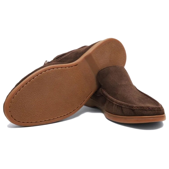 MOCASSIM MASCULINO CAMURÇA MARROM ESCURO RICARDO ALMEIDA