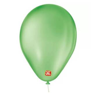 BALAO 6,5 LISO BASIC C/50  - VERDE - UN - SAO ROQUE