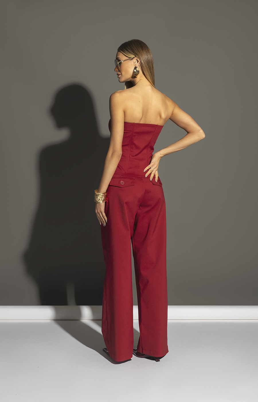 Blusa Grace Vinho