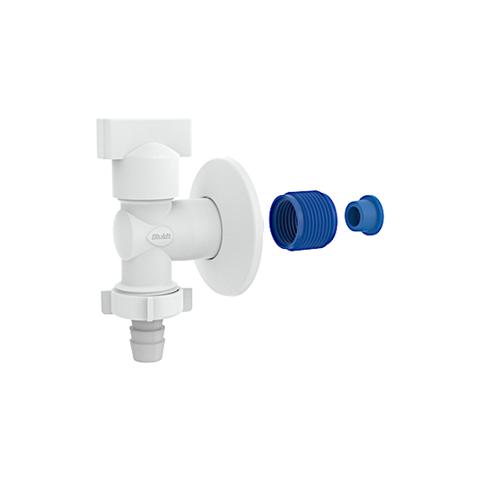 TORNEIRA MULTIUSO 1/4 DE VOLTA ABS BRANCA BLUKIT