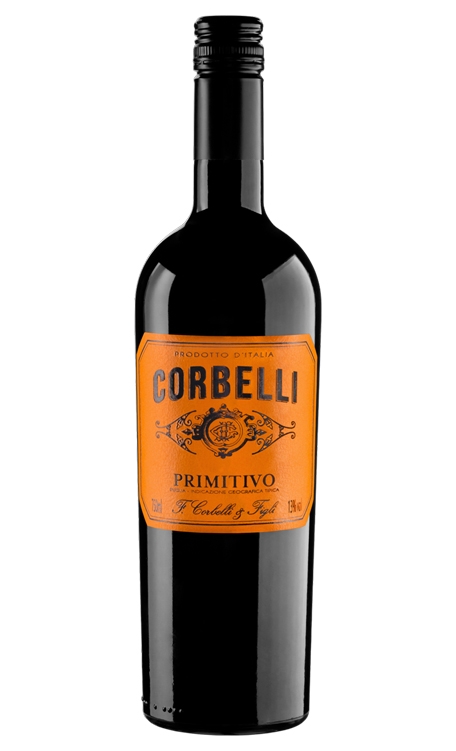 Vinho Corbelli Primitivo Puglia 750ml