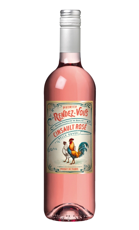 Vinho Premier Rendez-vous Rosé Seco França Cinsault 750ml
